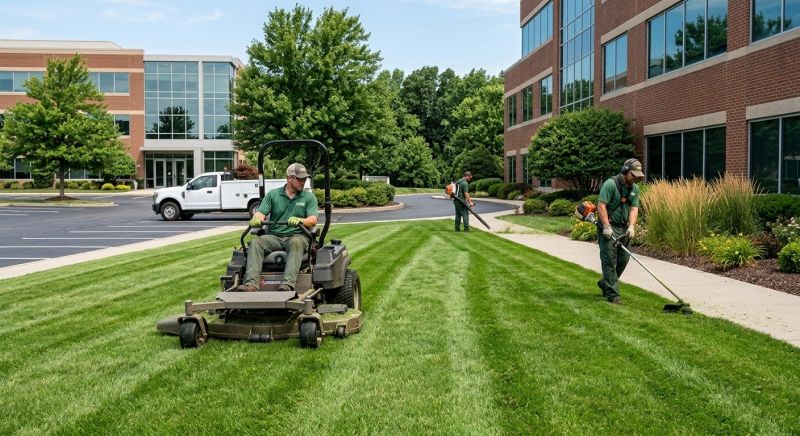 Commercial Lawn Cleanup