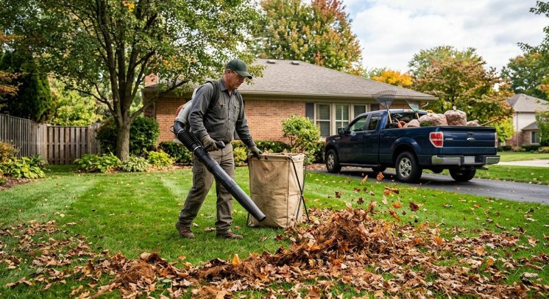 Commercial Lawn Cleanup