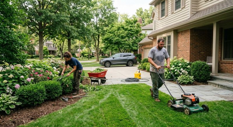 Commercial Lawn Mowing