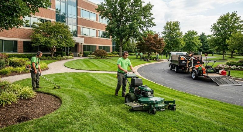 Commercial Lawn Mowing