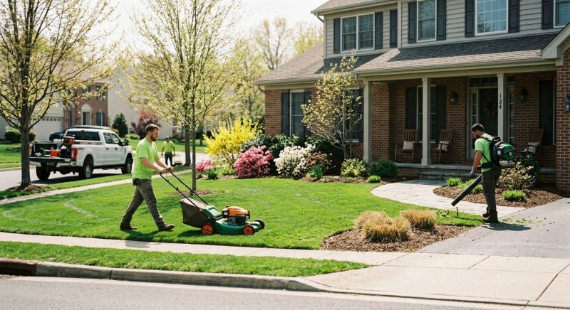 Commercial Lawn Mowing