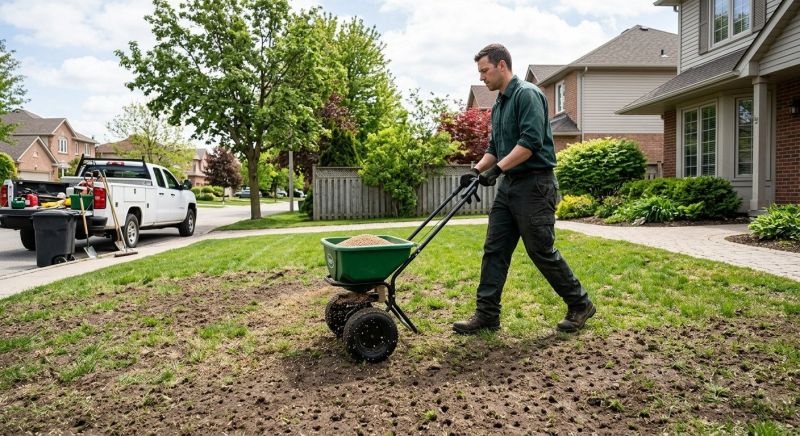 Commercial Lawn Seeding