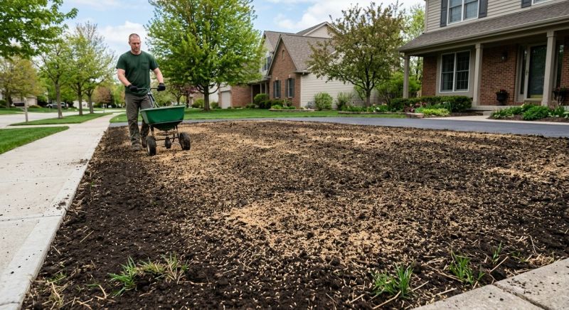 Commercial Lawn Seeding