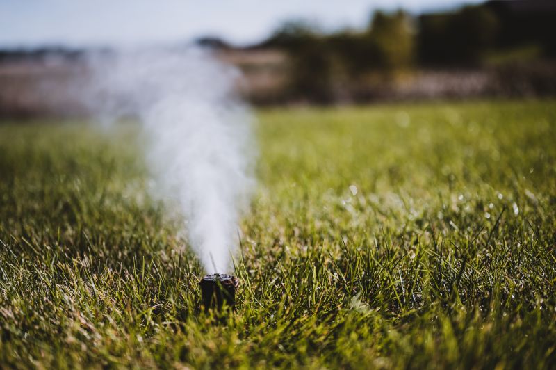 Commercial Lawn Sprinklers Installation