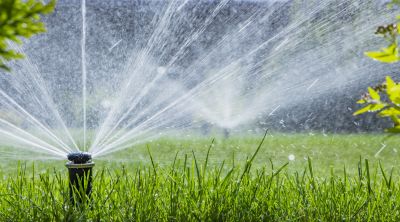 Commercial Lawn Sprinklers Installation