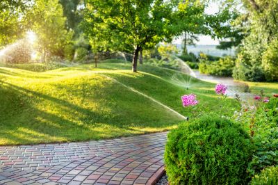 Commercial Lawn Sprinklers Installation
