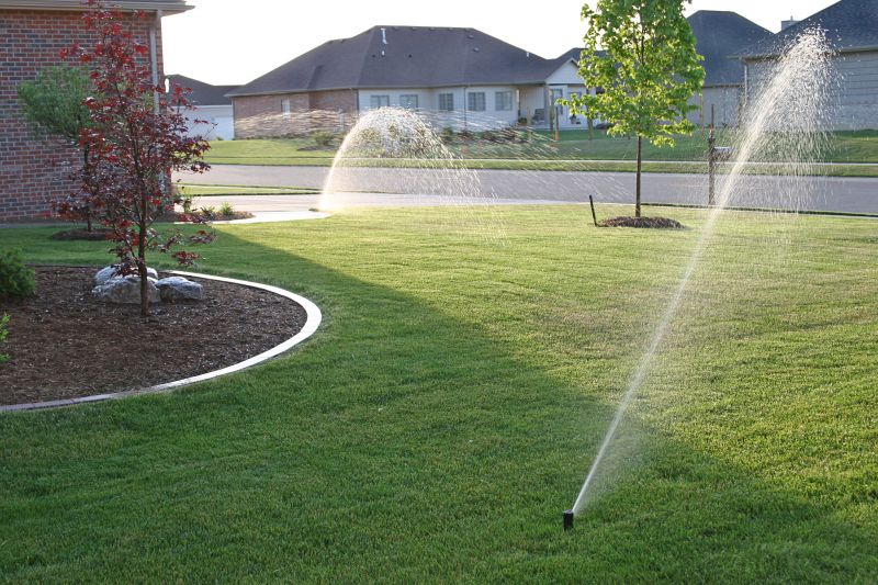 Commercial Lawn Sprinklers Installation