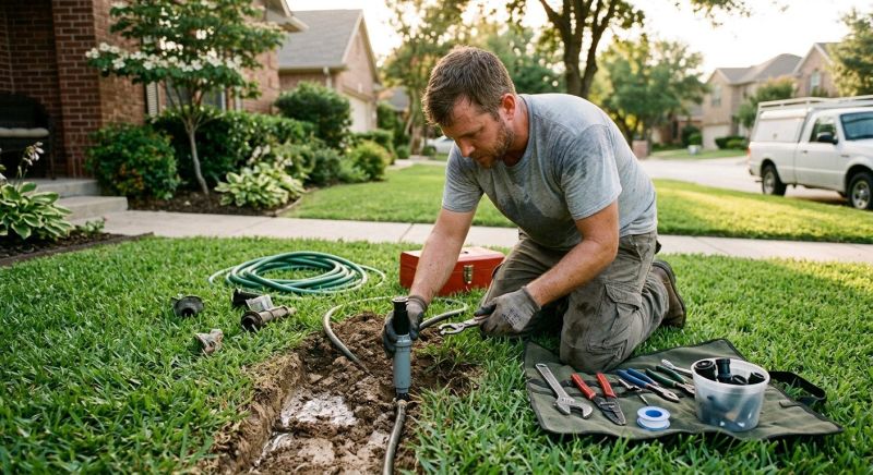Commercial Lawn Sprinklers Repair