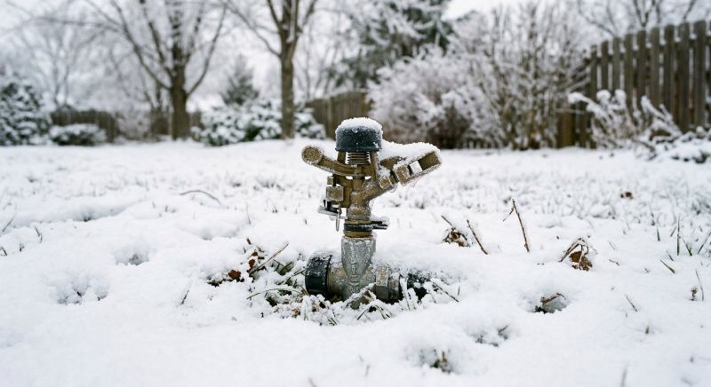 Commercial Lawn Sprinklers Winterization