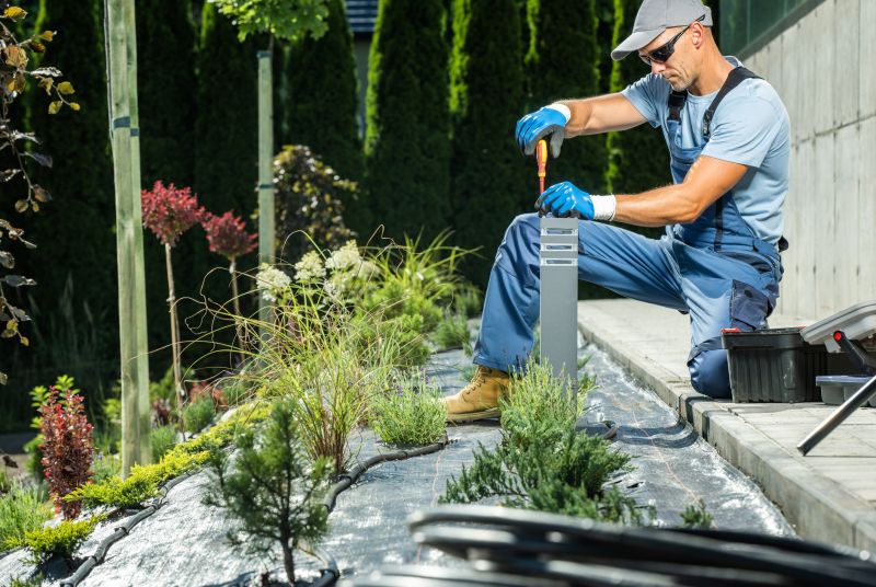 Commercial Outdoor Lighting Installation