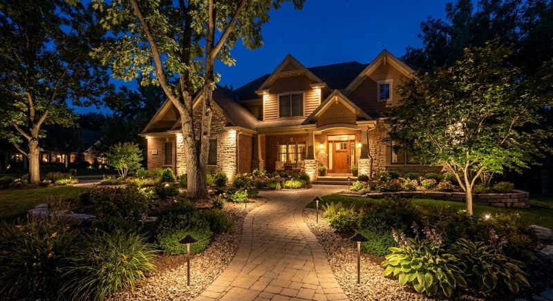 Commercial Outdoor Lighting Installation