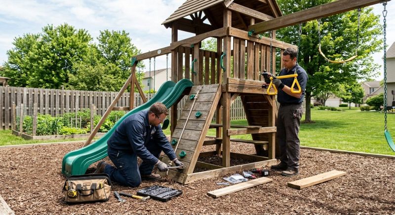 Commercial Outdoor Play Equipment Repair