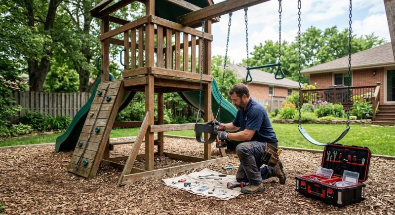 Commercial Outdoor Play Equipment Repair