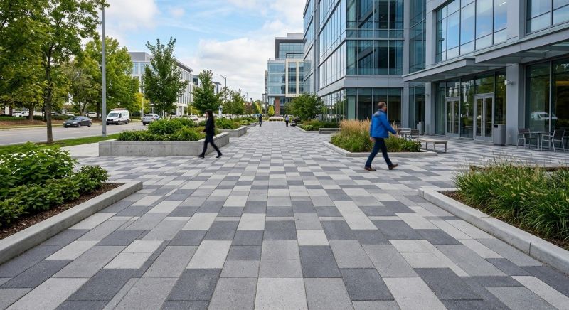 Commercial Pavers Installation