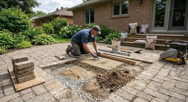 Commercial Pavers Repair