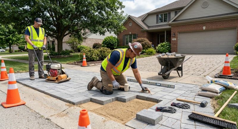 Commercial Pavers Repair