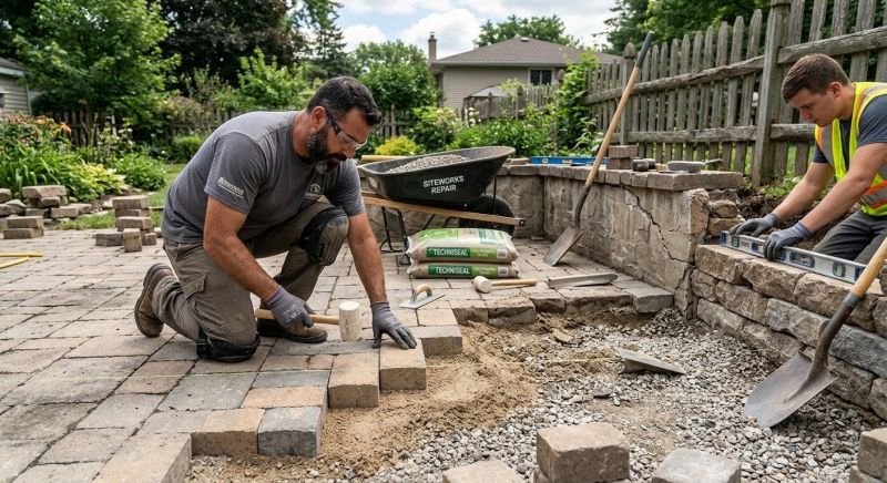 Commercial Pavers Repair