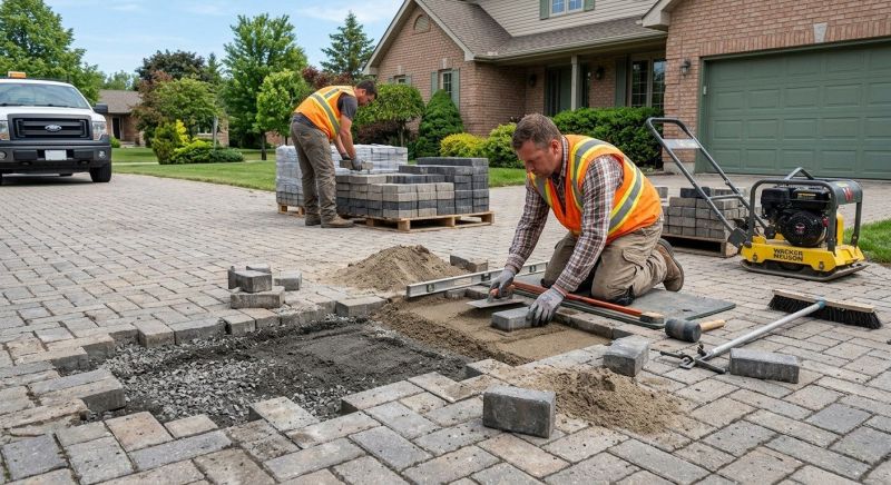Commercial Pavers Repair