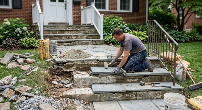Commercial Pavers Repair