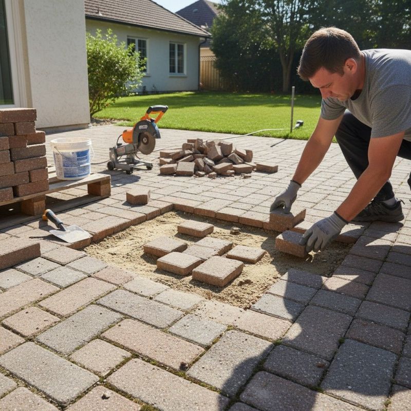 Commercial Pavers Repair