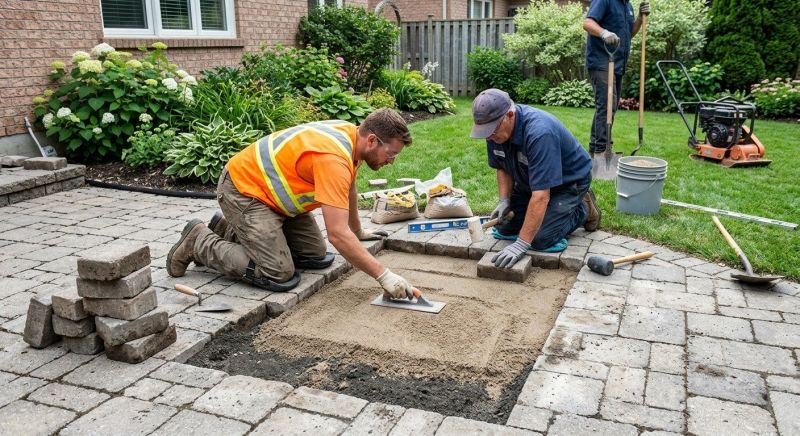 Commercial Pavers Repair