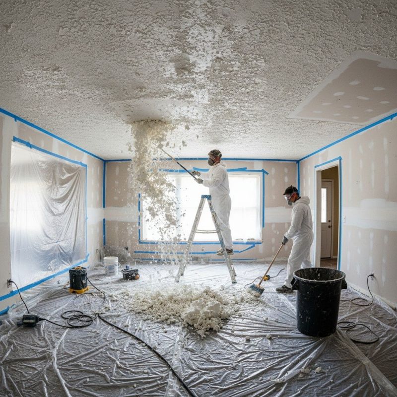 Commercial Popcorn Ceiling Removal