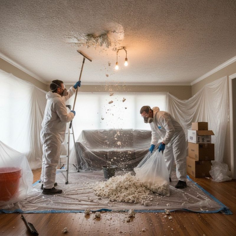 Commercial Popcorn Ceiling Removal