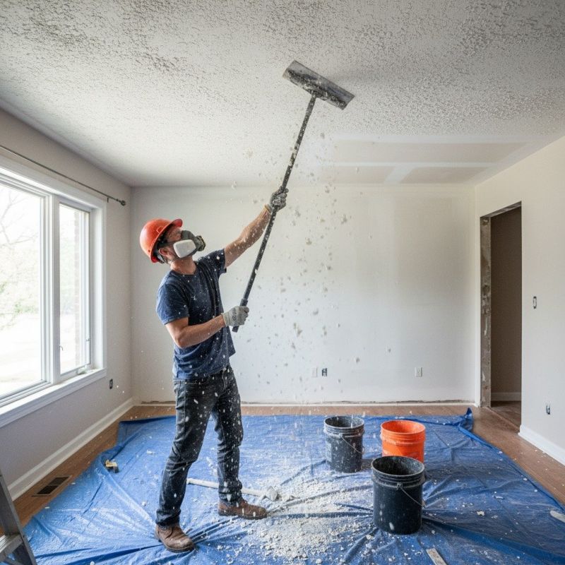 Commercial Popcorn Ceiling Removal