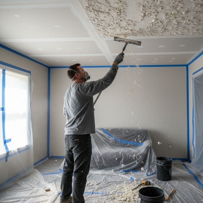 Commercial Popcorn Ceiling Removal