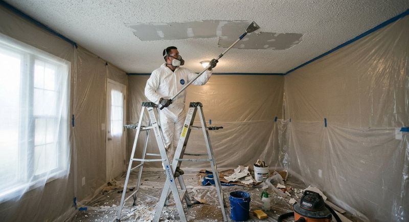Commercial Popcorn Ceiling Removal