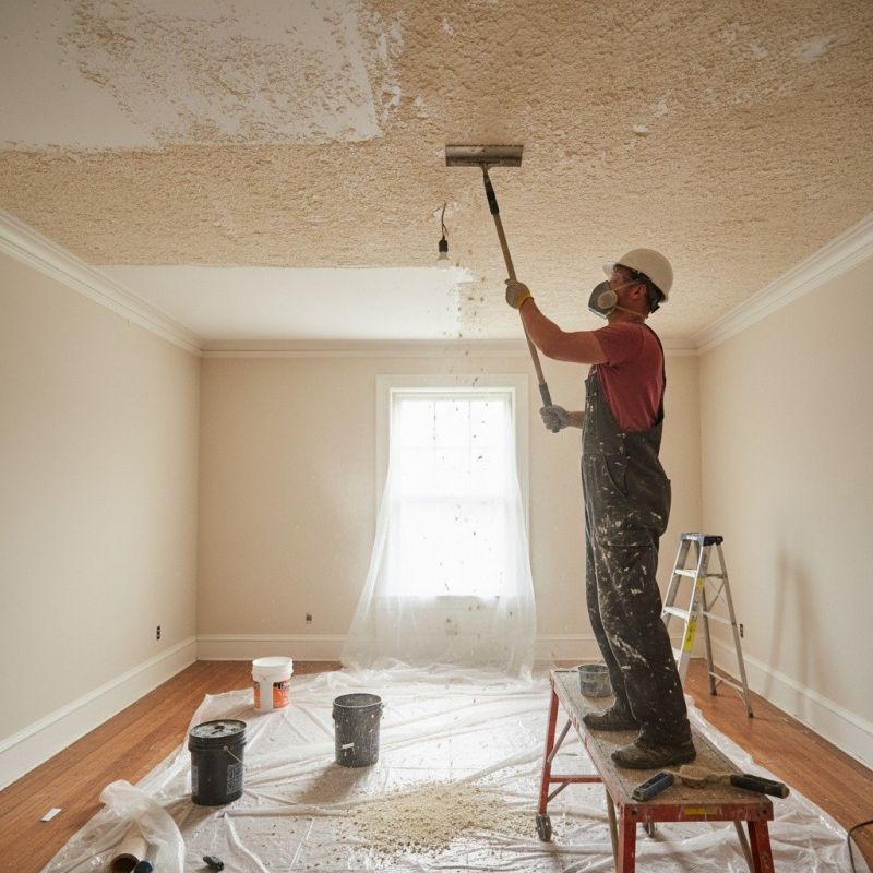 Commercial Popcorn Ceiling Removal
