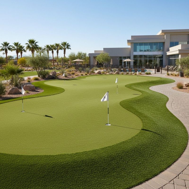 Commercial Putting Green Installation