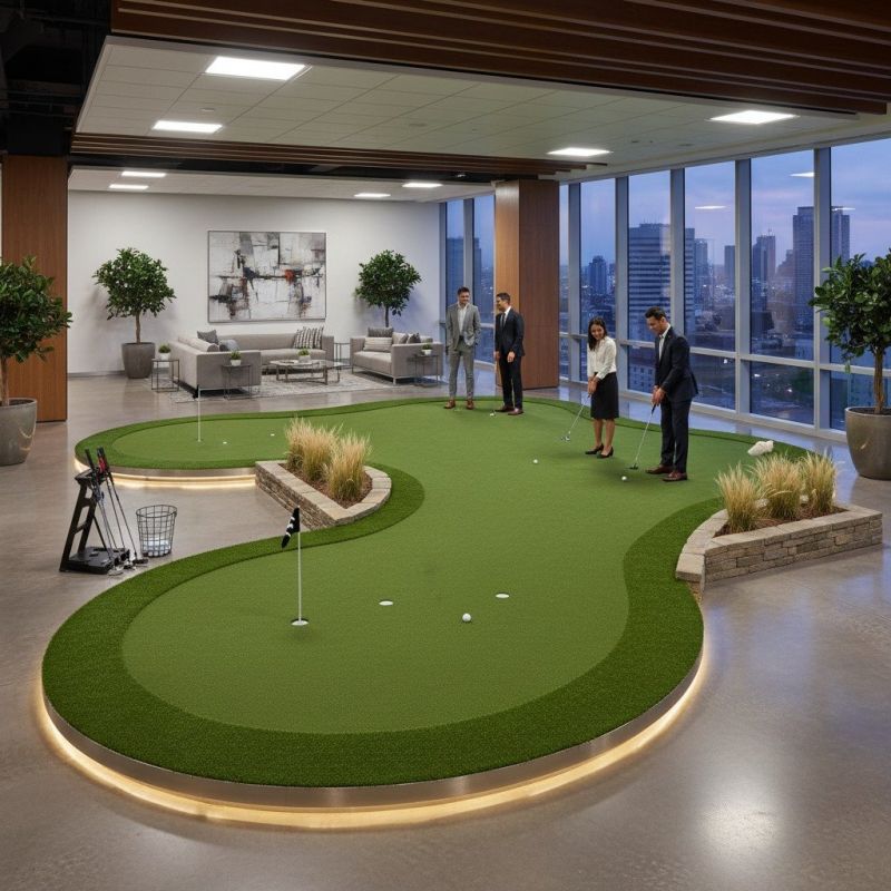 Commercial Putting Green Installation