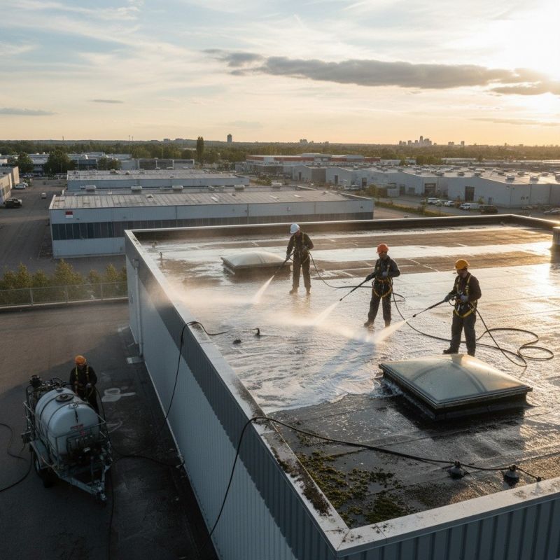 Commercial Roof Cleaning