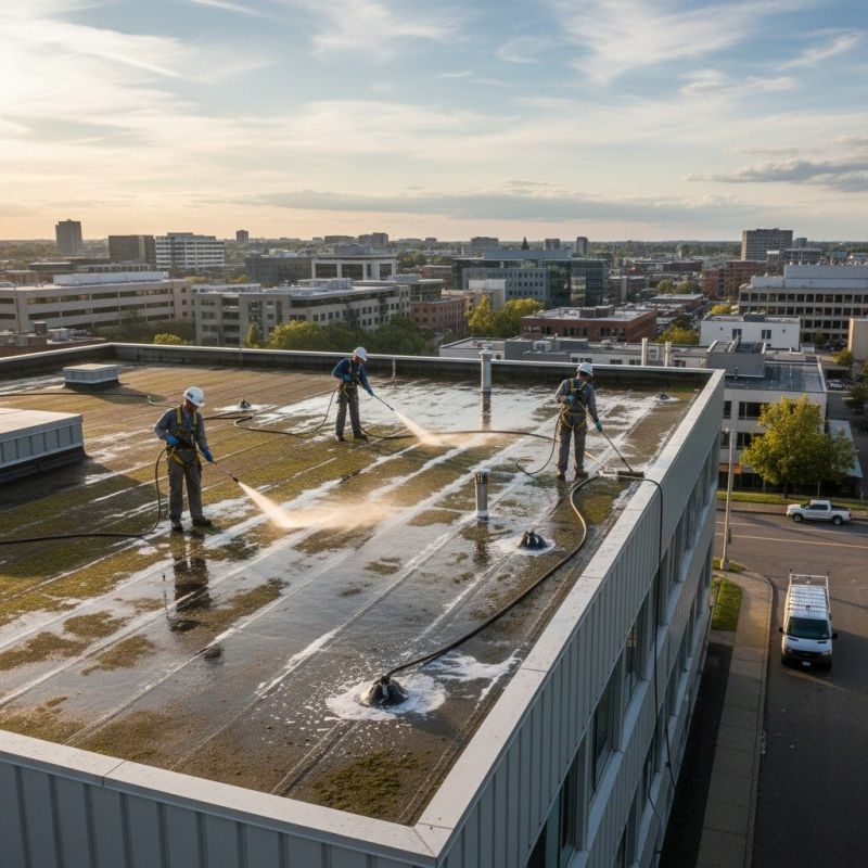Commercial Roof Cleaning