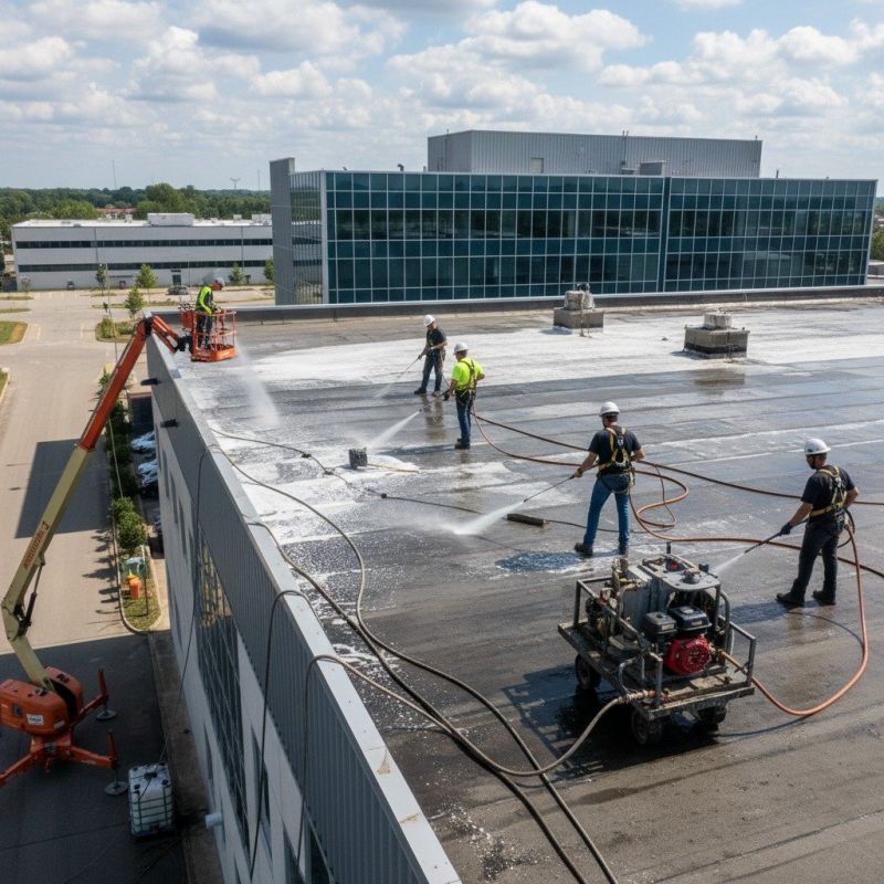 Commercial Roof Cleaning