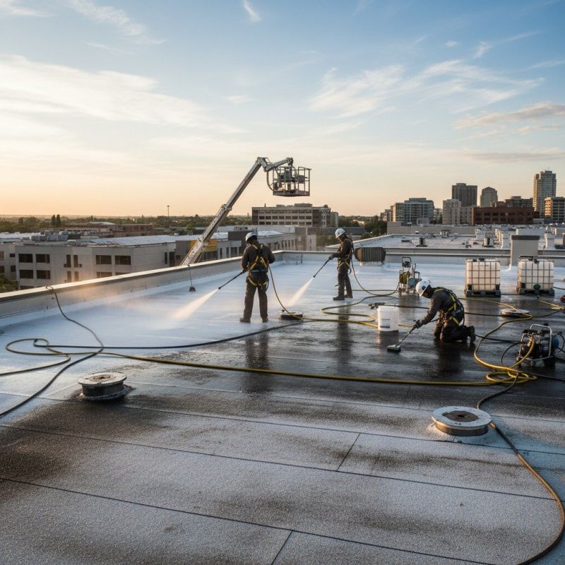 Commercial Roof Cleaning