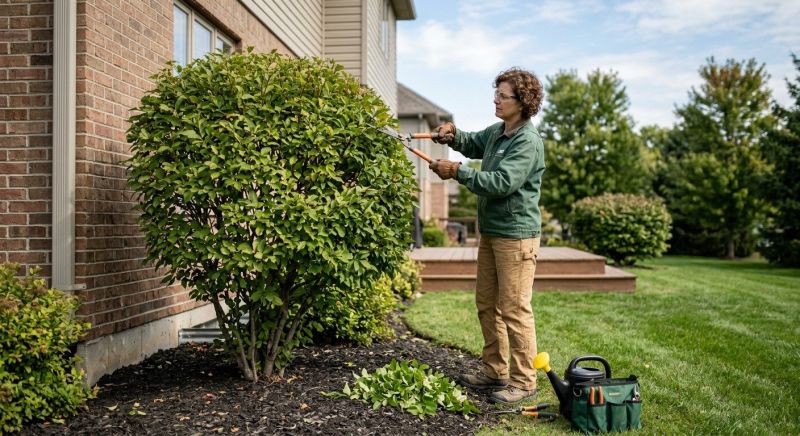 Commercial Shrub Trimming