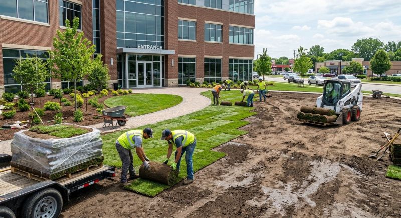 Commercial Sod Installation