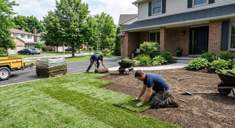 Commercial Sod Installation