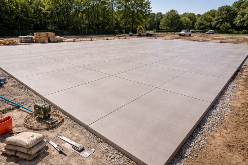 Commercial Stamped Concrete Installation