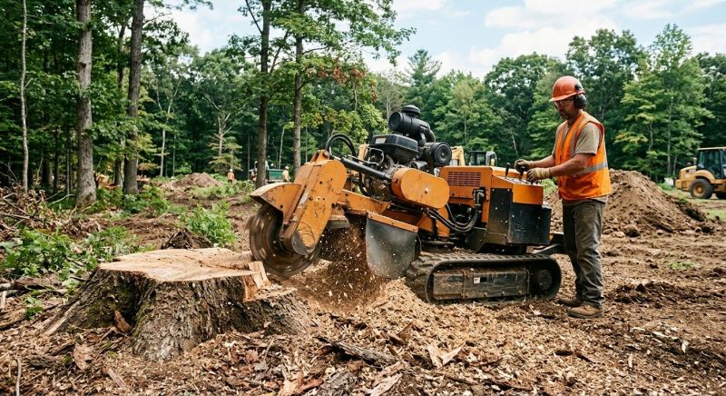 Commercial Stump Grinding