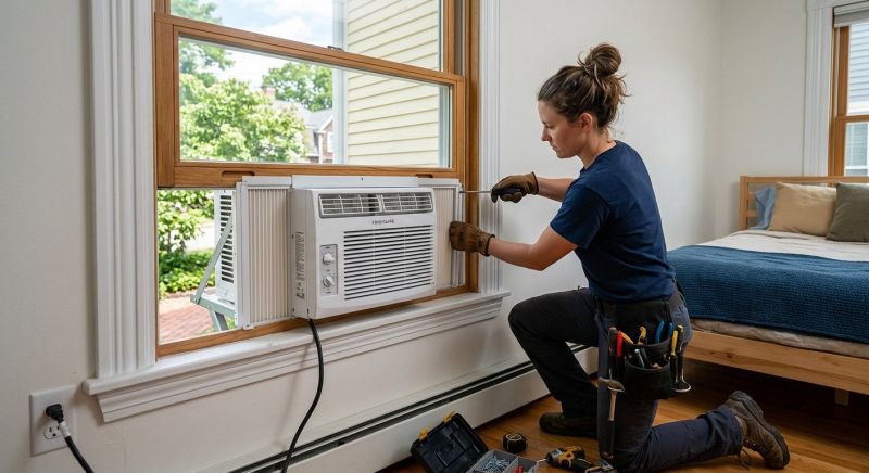 Commercial Window Ac Installation