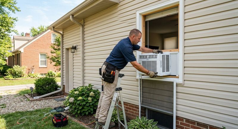 Commercial Window Ac Installation