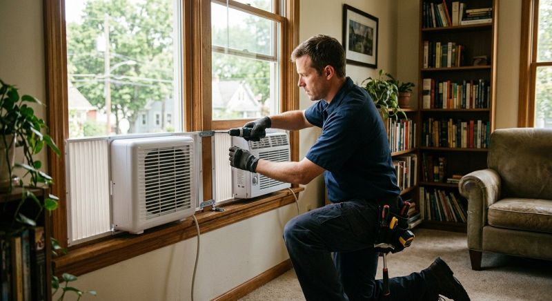 Commercial Window Ac Installation