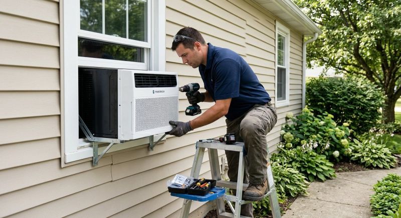 Commercial Window Ac Installation