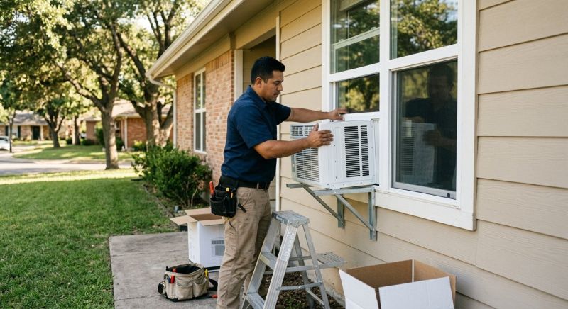 Commercial Window Ac Installation