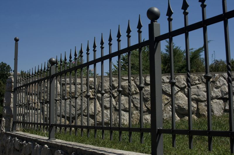 Commercial Wrought Iron Fence Installation