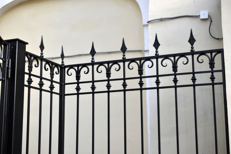 Commercial Wrought Iron Fence Installation
