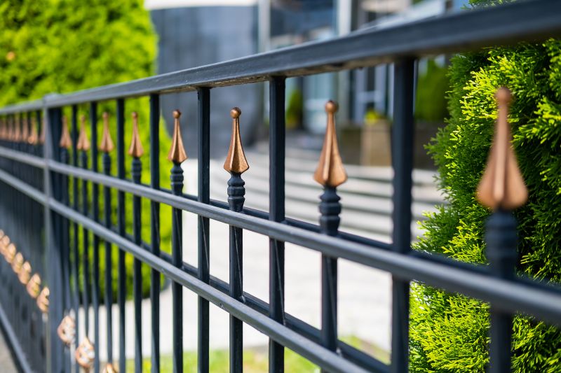 Commercial Wrought Iron Fence Installation